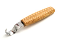 Spoon Carving Hook Knife with Sheath, 25 mm