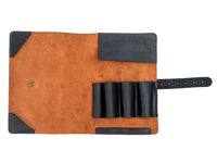 Leather Tool Case with Strop, 4 slots