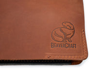 Leather Tool Case with Strop, 4 slots