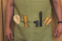 Canvas Work Apron – Green
