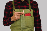 Canvas Work Apron – Green