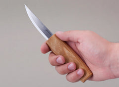 Sloyd Whittling Knife – Extended Blade Carving Knife for Fast Wood Removal & Carving – C4M