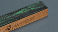 Compact Leather Paddle Strop for Knife Sharpening – One-Sided Leather Strop with Polishing Compound – LS8P1