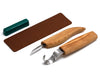 2-Piece Spoon Carving Set for Beginners – Mini Wood Carving Knife Set – S02