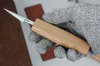 Wood & Spoon Carving Knife Set in Book Case, 4 pcs