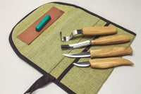 Spoon & Kuksa Carving Tool Set, 4 pcs