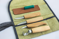 Wood & Spoon Carving Knife Set, 4 pcs