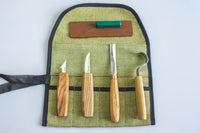 Starter Spoon & Kuksa Carving Set, 4 pcs