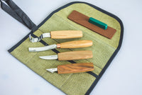 Starter Spoon & Kuksa Carving Set, 4 pcs