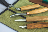 Starter Spoon & Kuksa Carving Set, 4 pcs
