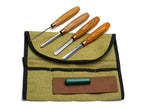 Straight Gouge & V-Tool Set, 4 pcs