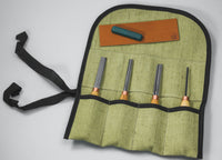 Straight Gouge & V-Tool Set, 4 pcs