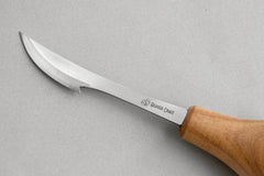 Universal Wood Carving Knife – Palm-Handled Whittling Knife for Beginners & Professionals – C17P