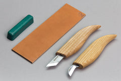 2-Piece Chip Carving Knife Set for Beginners – Wood Carving Set for Wood Decorating – S04